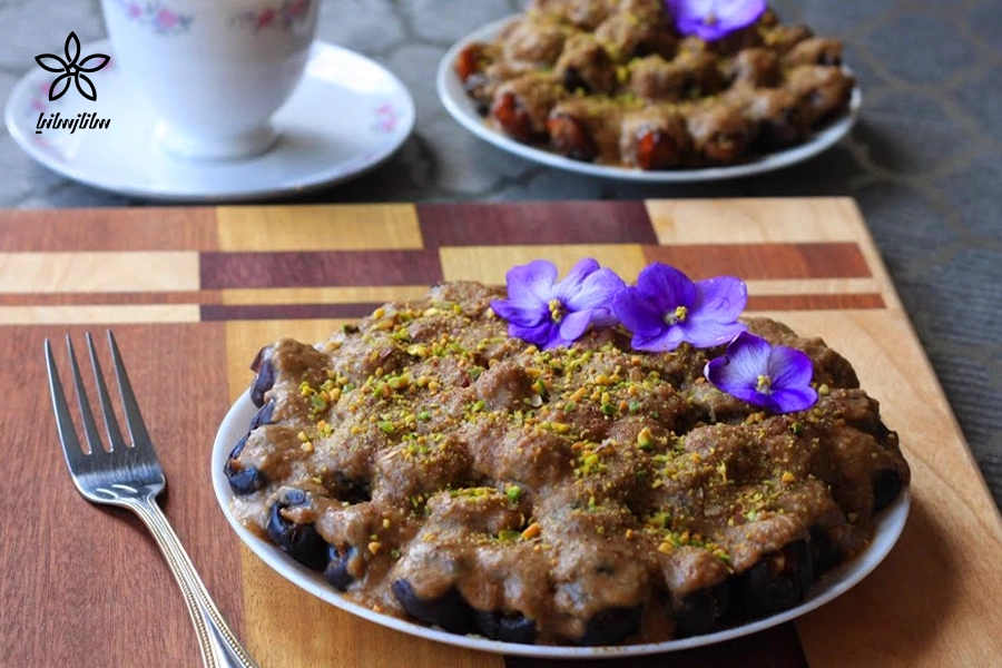 طرز تهیه رنگینک خرما